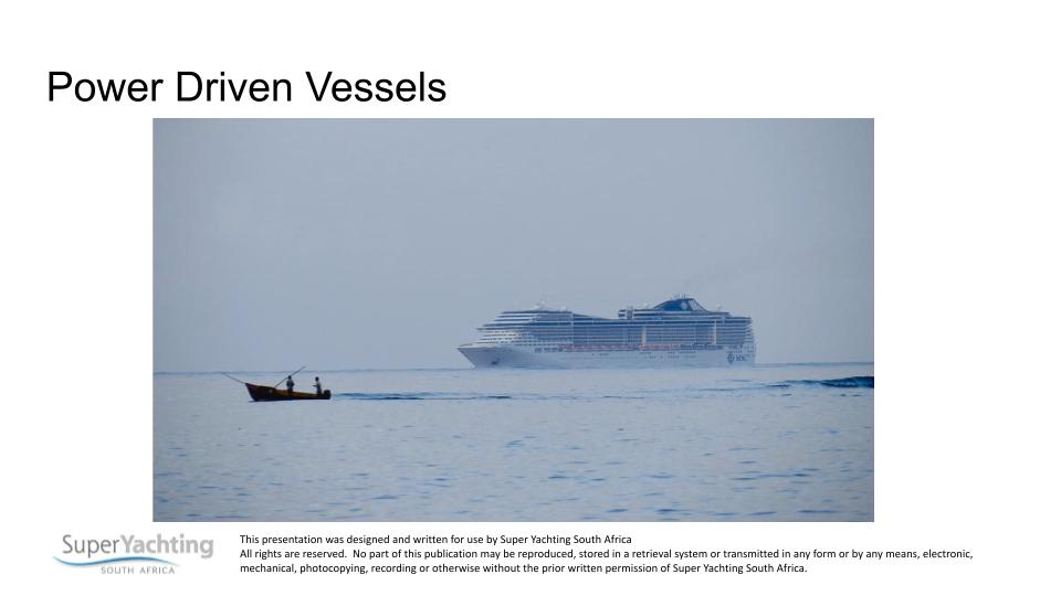Power Driven Vessels • SYSA Online